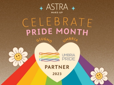 Astra Make-Up Partner di Umbria Pride e Omphalos